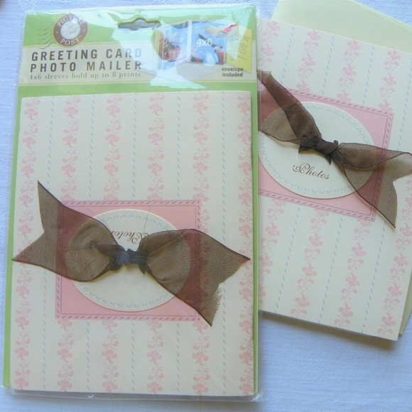 5 Greeting Photo Cards 4x6 Holds 8 Pictures - Picture 6 of 7